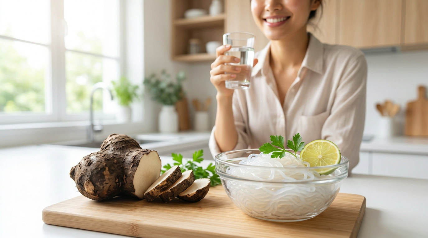 Konjac : bienfaits, utilisations et précautions d'emploi