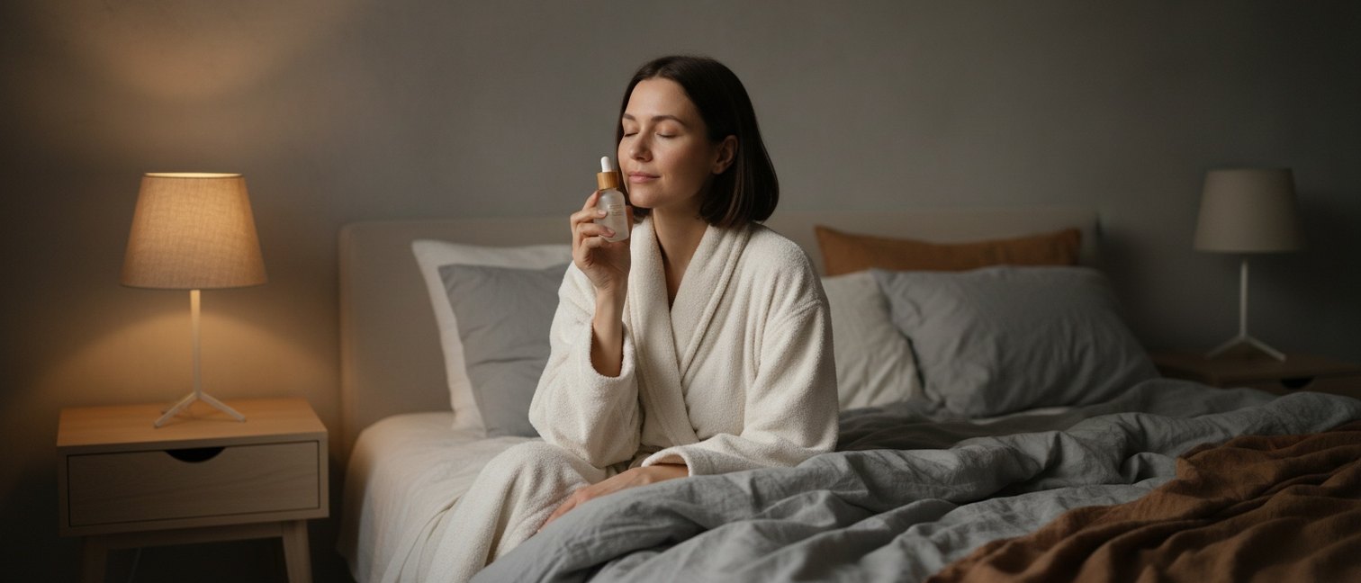 Routine beauté du soir à la vitamine C